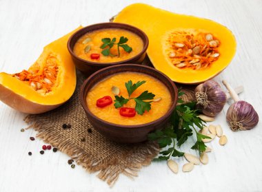 Taze kabak kabak çorbası