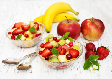 taze meyve salatası