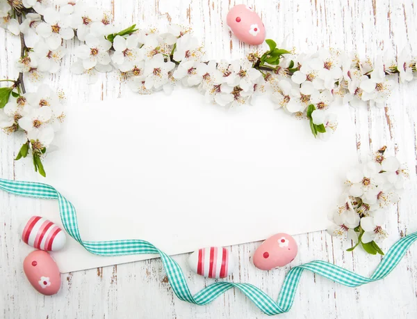 Tarjeta de felicitación de Pascua — Foto de Stock