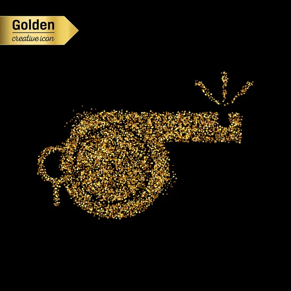 Векторный объект блеска золота — стоковый вектор