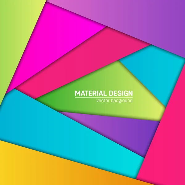 Vector material design background. — Stock Vector
