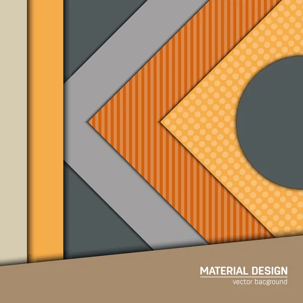 Vector material design background. — Stok Vektör