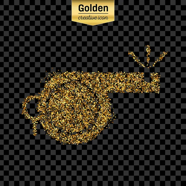 Векторный объект блеска золота — стоковый вектор
