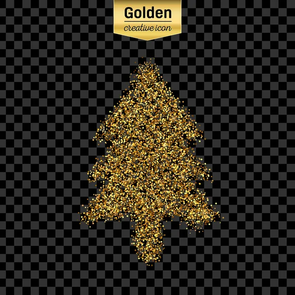Χρυσά glitter διανυσματικού αντικειμένου — Διανυσματικό Αρχείο