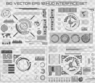 Abstract future, concept vector futuristic virtual graphic touch user interface HUD.