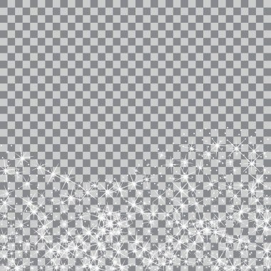 Creative concept Vector set of glow light effect stars bursts with sparkles isolated on background.