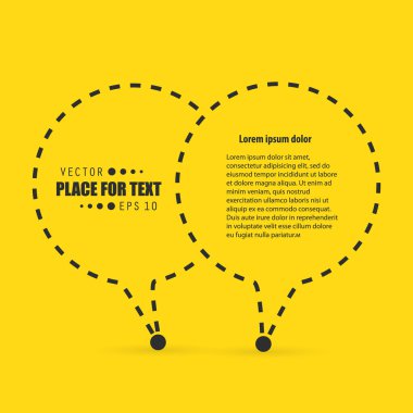 Soyut kavram vektör boş konuşma kare alıntı metin balonu. Web ve mobil app izole arka plan, illüstrasyon şablon tasarımı, yaratıcı sunu, iş Infographic sosyal medya için