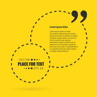 Soyut kavram vektör boş konuşma kare alıntı metin balonu. Web ve mobil app izole arka plan, illüstrasyon şablon tasarımı, yaratıcı sunu, iş Infographic sosyal medya için