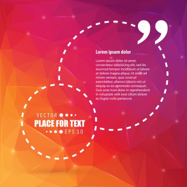 Soyut kavram vektör boş konuşma kare alıntı metin balonu. Web ve mobil app izole arka plan, illüstrasyon şablon tasarımı, yaratıcı sunu, iş Infographic sosyal medya için