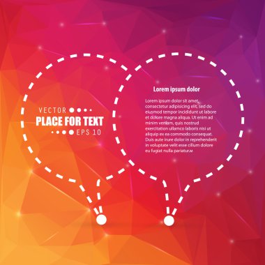 Soyut kavram vektör boş konuşma kare alıntı metin balonu. Web ve mobil app izole arka plan, illüstrasyon şablon tasarımı, yaratıcı sunu, iş Infographic sosyal medya için