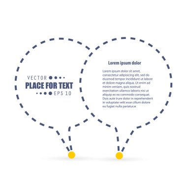 Soyut kavram vektör boş konuşma kare alıntı metin balonu. Web ve mobil app izole arka plan, illüstrasyon şablon tasarımı, yaratıcı sunu, iş Infographic sosyal medya için