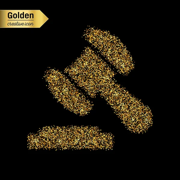 Ikona wektora złota — Wektor stockowy