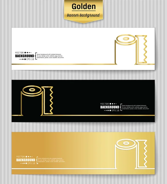 Fondo de vector de oro concepto creativo abstracto para aplicación web, diseño de plantilla de ilustración, infografía de negocios, página, folleto, pancarta, presentación, póster, folleto, folleto, documento, diseño — Vector de stock