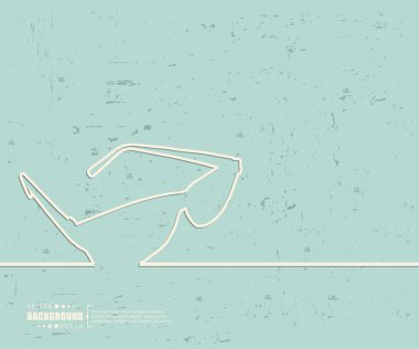 Yaratıcı vektör gözlükleri. Resim illüstrasyon şablonu arka plan. Sunum, düzen, broşür, logo, sayfa, baskı, afiş, poster, kapak, kitapçık, iş infografik, duvar kağıdı, işaret, el ilanı için.