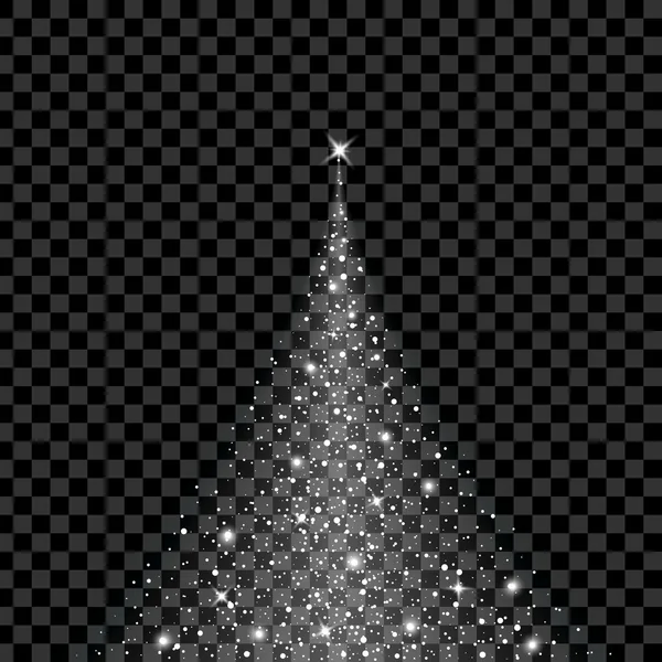 Conceito criativo Conjunto vetorial de estrelas de efeito de luz brilhante explode com faíscas isoladas em fundo preto. Para ilustração modelo arte design, banner para o Natal comemorar, raio de energia flash mágico —  Vetores de Stock