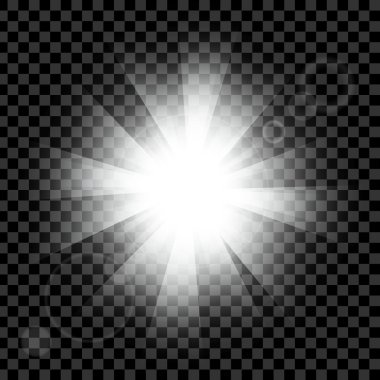 Parlak ışık efektlerinden oluşan yaratıcı bir konsept vektör kümesi siyah arka planda izole edilmiş kıvılcımlarla parlar. Resim tasarımı için, Noel kutlaması için pankart, sihirli ışık ışını