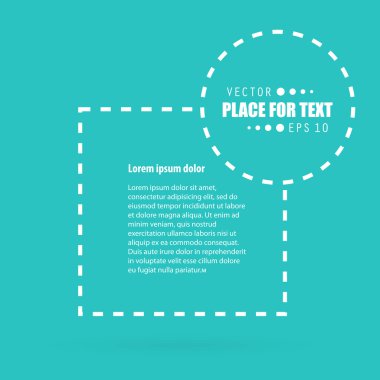 Soyut kavram vektör boş konuşma kare alıntı metin balonu. Web ve mobil app izole arka plan, illüstrasyon şablon tasarımı, yaratıcı sunu, iş Infographic sosyal medya için.