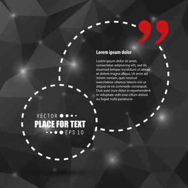 Soyut kavram vektör boş konuşma kare alıntı metin balonu. Web ve mobil app izole arka plan, illüstrasyon şablon tasarımı, yaratıcı sunu, iş Infographic sosyal medya için.