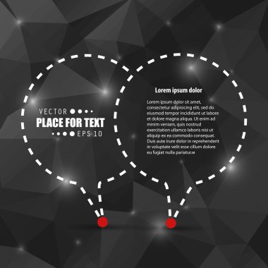 Soyut kavram vektör boş konuşma kare alıntı metin balonu. Web ve mobil app izole arka plan, illüstrasyon şablon tasarımı, yaratıcı sunu, iş Infographic sosyal medya için.