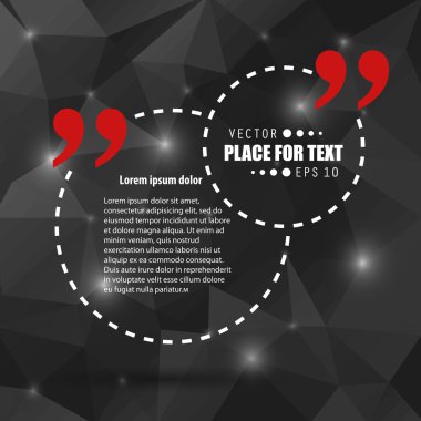 Soyut kavram vektör boş konuşma kare alıntı metin balonu. Web ve mobil app izole arka plan, illüstrasyon şablon tasarımı, yaratıcı sunu, iş Infographic sosyal medya için.