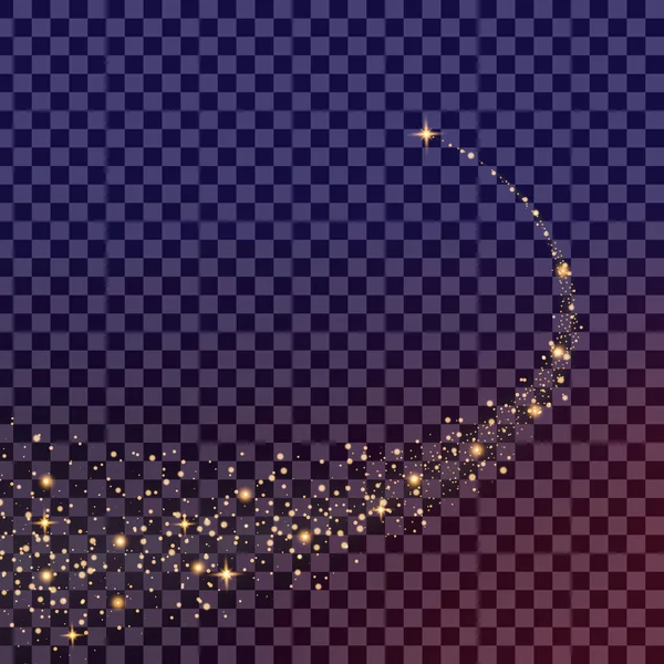 Concetto creativo Set vettoriale di stelle effetto luce bagliore esplode con scintille isolate su sfondo nero. Per illustrazione modello art design, banner per Natale celebrare, raggio di energia flash magia — Vettoriale Stock