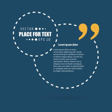 Soyut kavram vektör boş konuşma kare alıntı metin balonu. Web ve mobil app izole arka plan, illüstrasyon şablon tasarımı, yaratıcı sunu, iş Infographic sosyal medya için