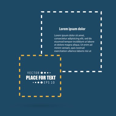 Soyut kavram vektör boş konuşma kare alıntı metin balonu. Web ve mobil app izole arka plan, illüstrasyon şablon tasarımı, yaratıcı sunu, iş Infographic sosyal medya için