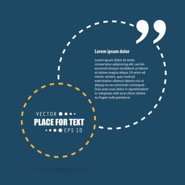 Soyut kavram vektör boş konuşma kare alıntı metin balonu. Web ve mobil app izole arka plan, illüstrasyon şablon tasarımı, yaratıcı sunu, iş Infographic sosyal medya için