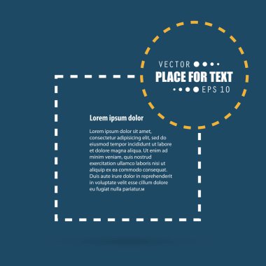 Soyut kavram vektör boş konuşma kare alıntı metin balonu. Web ve mobil app izole arka plan, illüstrasyon şablon tasarımı, yaratıcı sunu, iş Infographic sosyal medya için