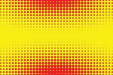 Yaratıcı soyut kavram vektör çizgi roman pop sanat tarzı boş düzeni şablonu bulutlar kiriş ve arka plan üzerinde izole nokta şekli ile. Web ve mobil uygulamalar, illüstrasyon kalıp çizmek için