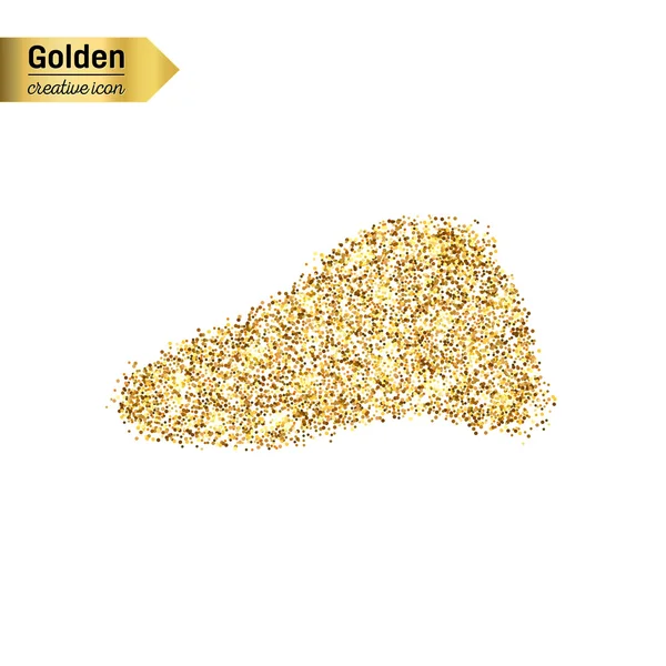 Золотой блеск печени — стоковый вектор