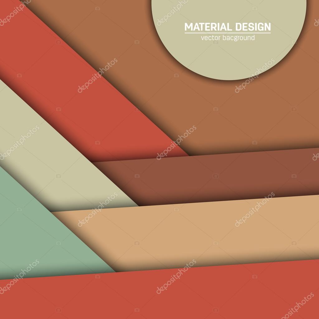 Vector material design background. Abstract creative concept layout template. For web and mobile app, paper art illustration design. style blank, poster, booklet. Motion wallpaper element. Flat ui