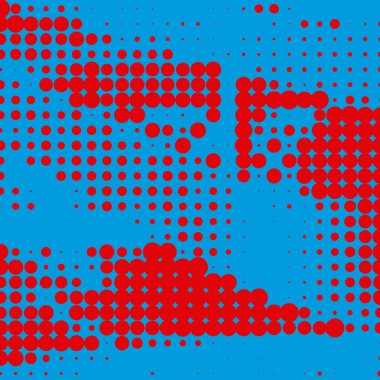 Yaratıcı soyut kavram vektör çizgi roman pop sanat tarzı boş düzeni şablonu bulutlar kiriş ve arka plan üzerinde izole nokta şekli ile. Web ve mobil uygulamalar, illüstrasyon kalıp çizmek için