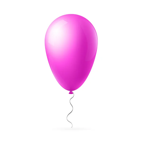 Abstract creative concept vector flight balloon with ribbon. For Web and Mobile Applications isolated on background, art illustration template design, business infographic and social media icon. — Wektor stockowy