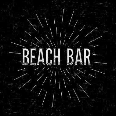 Metin ile soyut yaratıcı konsept tasarım düzeni. Web ve mobil simge izole üzerinde arka plan, sanat şablon, retro öğeler, logo, kimlik, etiketleri, rozet, mürekkep, etiket, kartı için.