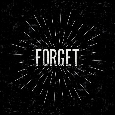 Metin ile soyut yaratıcı konsept tasarım düzeni. Web ve mobil simge izole üzerinde arka plan, sanat şablon, retro öğeler, logo, kimlik, etiketleri, rozet, mürekkep, etiket, kartı için.