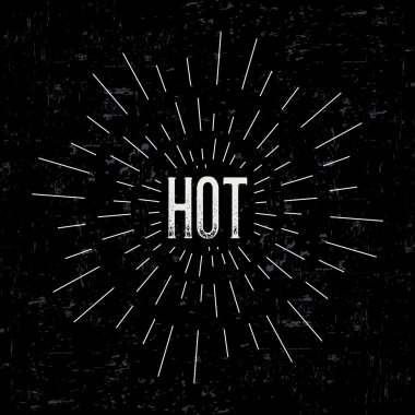 Metin ile soyut yaratıcı konsept tasarım düzeni. Web ve mobil simge izole üzerinde arka plan, sanat şablon, retro öğeler, logo, kimlik, etiketleri, rozet, mürekkep, etiket, kartı için.