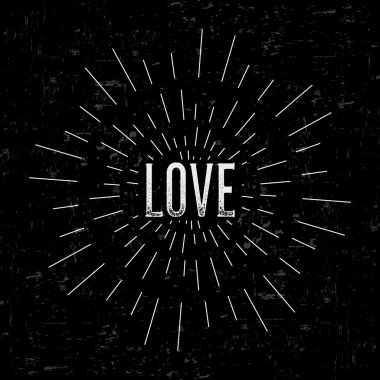 Metin ile soyut yaratıcı konsept tasarım düzeni. Web ve mobil simge izole üzerinde arka plan, sanat şablon, retro öğeler, logo, kimlik, etiketleri, rozet, mürekkep, etiket, kartı için.