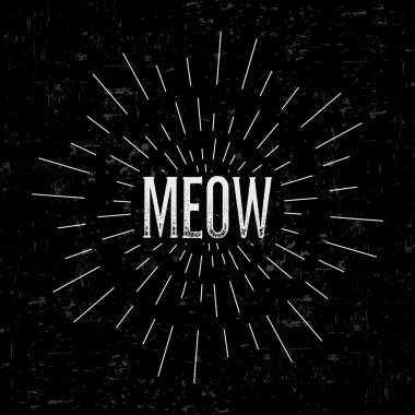 Metin ile soyut yaratıcı konsept tasarım düzeni. Web ve mobil simge izole üzerinde arka plan, sanat şablon, retro öğeler, logo, kimlik, etiketleri, rozet, mürekkep, etiket, kartı için.