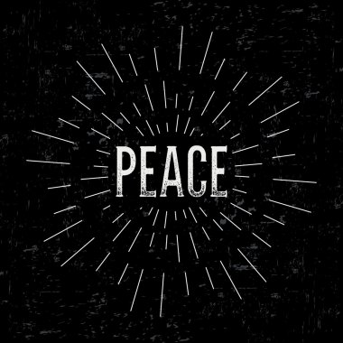 Metin ile soyut yaratıcı konsept tasarım düzeni. Web ve mobil simge izole üzerinde arka plan, sanat şablon, retro öğeler, logo, kimlik, etiketleri, rozet, mürekkep, etiket, kartı için.