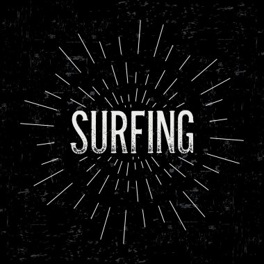 Metin ile soyut yaratıcı konsept tasarım düzeni. Web ve mobil simge izole üzerinde arka plan, sanat şablon, retro öğeler, logo, kimlik, etiketleri, rozet, mürekkep, etiket, kartı için.