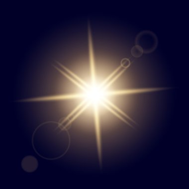 Parlak ışık efektlerinden oluşan yaratıcı bir konsept vektör kümesi siyah arka planda izole edilmiş kıvılcımlarla parlar. Resim tasarımı için, Noel kutlaması için pankart, sihirli ışık ışını