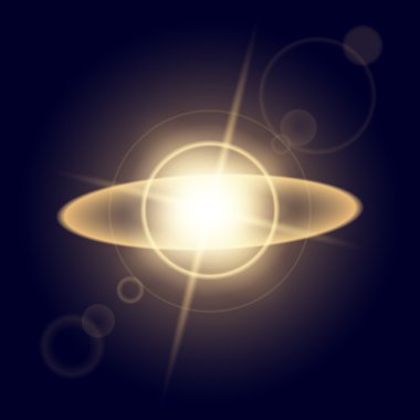 Parlak ışık efektlerinden oluşan yaratıcı bir konsept vektör kümesi siyah arka planda izole edilmiş kıvılcımlarla parlar. Resim tasarımı için, Noel kutlaması için pankart, sihirli ışık ışını