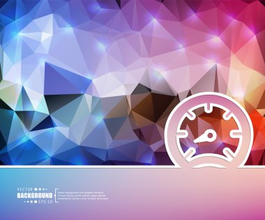 Yaratıcı soyut kavram vektör arka plan. Web ve mobil uygulamalar, illüstrasyon şablon tasarım, iş Infographic, broşür, afiş, tanıtım, poster, kapak, kitapçık, belge için