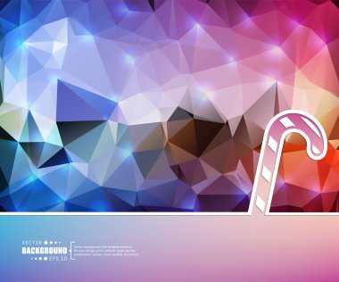 Yaratıcı soyut kavram vektör arka plan. Web ve mobil uygulamalar, illüstrasyon şablon tasarım, iş Infographic, broşür, afiş, tanıtım, poster, kapak, kitapçık, belge için