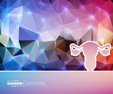 Yaratıcı soyut kavram vektör arka plan. Web ve mobil uygulamalar, illüstrasyon şablon tasarım, iş Infographic, broşür, afiş, tanıtım, poster, kapak, kitapçık, belge için