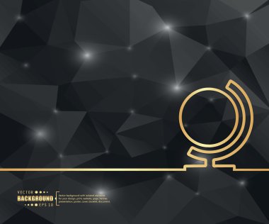 Yaratıcı soyut kavram vektör arka plan. Web ve mobil uygulamalar, illüstrasyon şablon tasarım, iş Infographic, broşür, afiş, tanıtım, poster, kapak, kitapçık, belge için