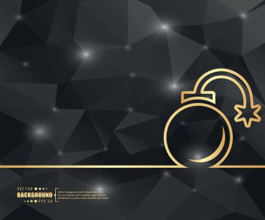 Yaratıcı soyut kavram vektör arka plan. Web ve mobil uygulamalar, illüstrasyon şablon tasarım, iş Infographic, broşür, afiş, tanıtım, poster, kapak, kitapçık, belge için