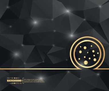 Yaratıcı soyut kavram vektör arka plan. Web ve mobil uygulamalar, illüstrasyon şablon tasarım, iş Infographic, broşür, afiş, tanıtım, poster, kapak, kitapçık, belge için