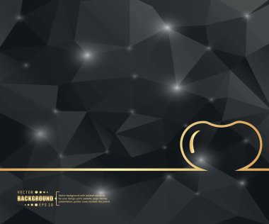 Yaratıcı soyut kavram vektör arka plan. Web ve mobil uygulamalar, illüstrasyon şablon tasarım, iş Infographic, broşür, afiş, tanıtım, poster, kapak, kitapçık, belge için